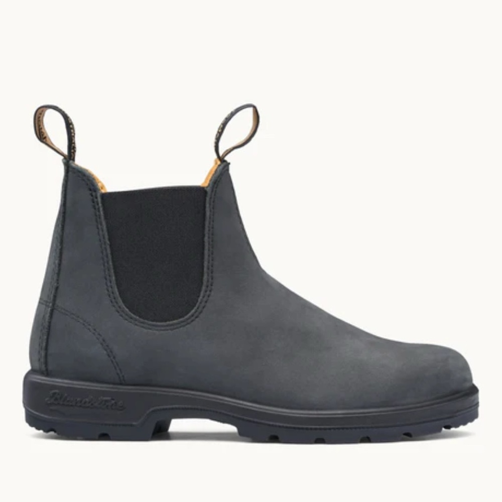 Blundstone Men's Rustic Black Chelsea Boots